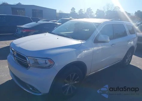 2014 Dodge Durango Limited from USA, damaged, VIN 1C4RDHDG6EC599686